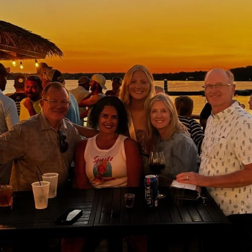 networking happy hour tiki bar